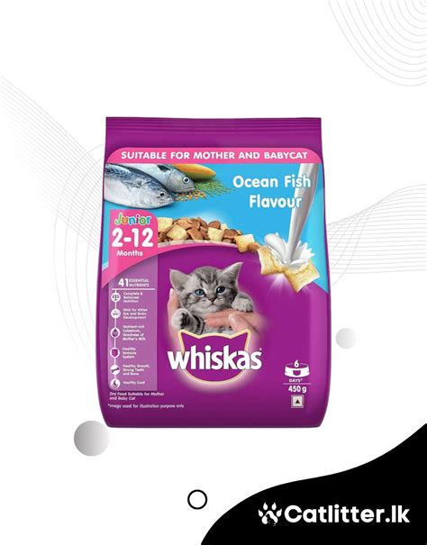 Whiskas Dry Food For Kitten (Mother and Baby) - Catlitter.lk