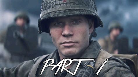 Call Of Duty Wwii Walkthrough Gameplay Part D Day Ps Guide