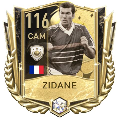 Fifa Card Zidane Fifa Mobile Card Sticker - FIFA CARD ZIDANE FIFA ...