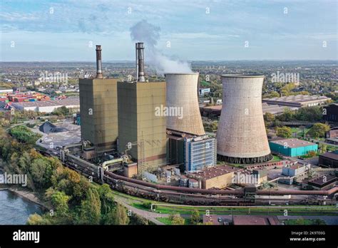 Gas Fired Power Plant In Duisburg Consisting Of 2 Units With 320