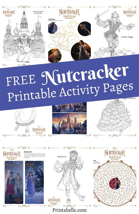 Free Disney Nutcracker Printable Activities Printabelle