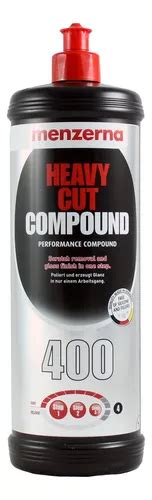 Fast Gloss 400 Composto Polidor Corte Heavy Cut Menzerna 1l MercadoLivre