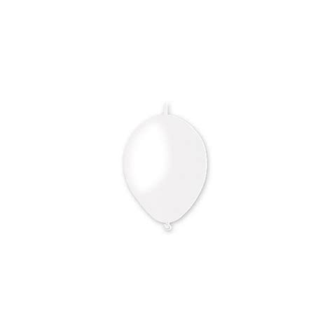 Partycolare Palloncini In Lattice Link Balloon Cm Bianco Pz