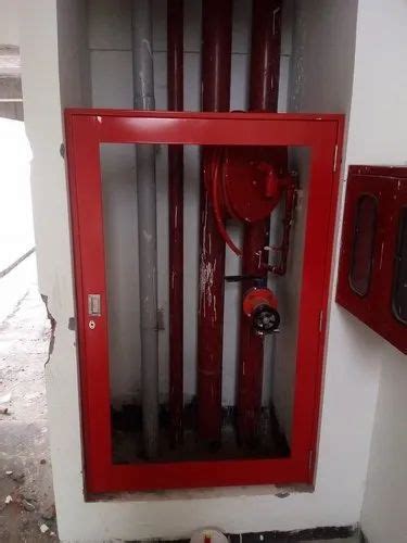 Mild Steel Single Door Fire Hose Reel Cabinet At Rs In Faridabad