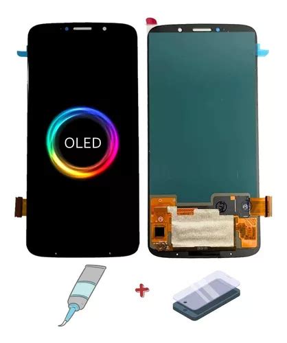 Tela Frontal Display Moto Z3 Play Xt1929 Cola Pelicula