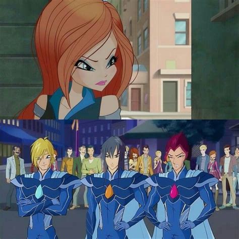 Winx Club Bloom VS 3 Specialists Sky Helia Riven Battle