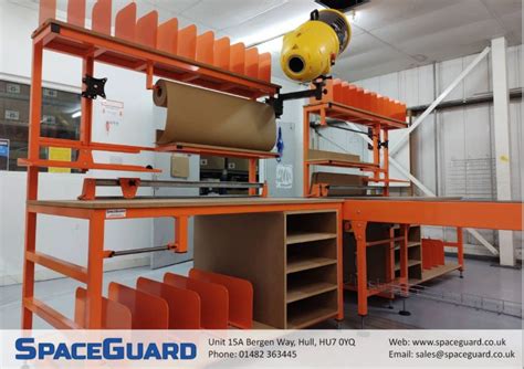 Conveyor Belt System And Packing Benches Recent Project Spaceguard