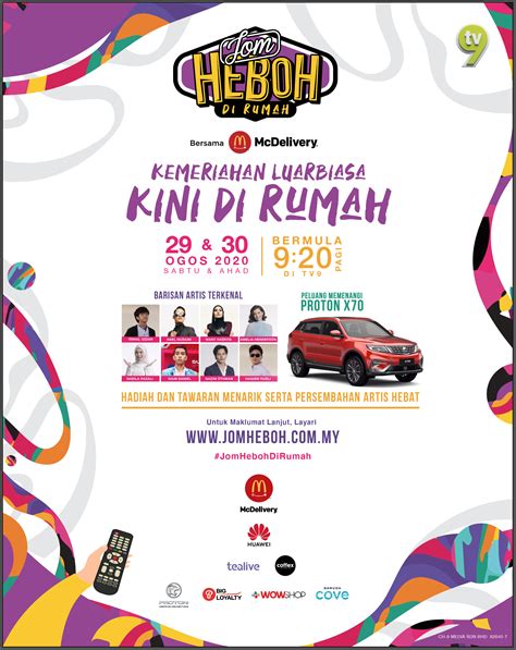 jom heboh kembali harian metro