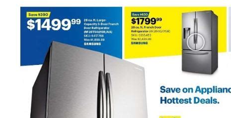 Refrigerator Black Friday Deals 2023 & Cyber Monday Smart Fridge Deals ...