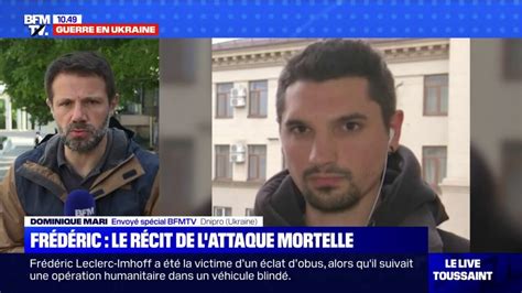 Mort de Frédéric Leclerc Imhoff le récit de l attaque