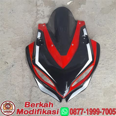 Topeng Kedok Cover Lampu Visor Model Cbr Rr Pnp Honda Cbr R Lokal