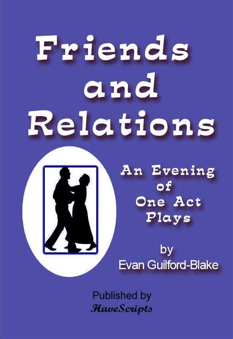 Friends and Relations Play Script Collection of Short Plays for Senior ...