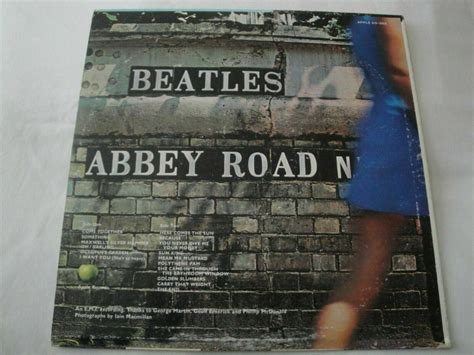 Mavin The Beatles Abbey Road Vinyl Lp 1976 Orange Label Capitol