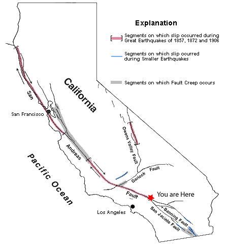 GCQ7Z7 San Andreas Fault Cajon Pass Earthcache Earthcache In