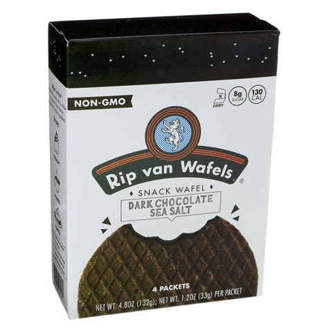 Rip Van Wafels Dark Chocolate Sea Salt Shop Cookies At H E B