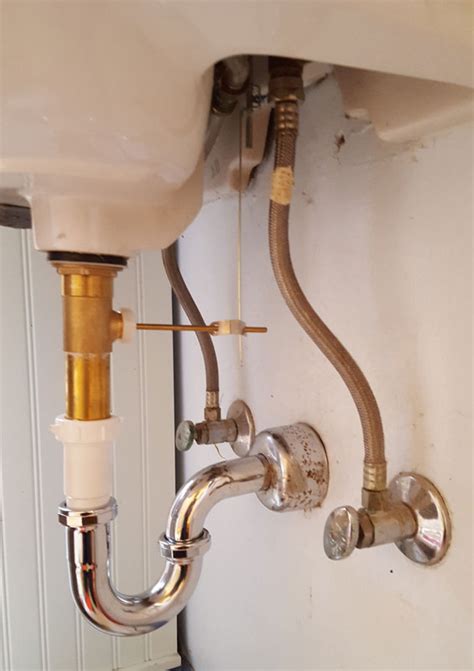 Pedestal sink leak on drain, how to fix it. | Terry Love Plumbing ...