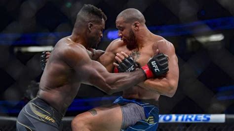 Mma Ufc Francis Ngannou Bat Ciryl Gane Et Conserve Sa Ceinture