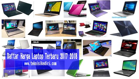 Yuk Cek Daftar Harga Laptop Terbaru Di Tahun 2017 Dan 2018