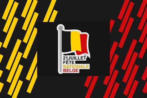 Traducir 21 de julio Día Nacional de Bélgica Feliz Día Nacional de