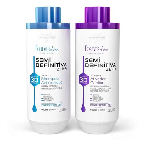 Semi Definitiva Forever Liss A Progressiva Sem Formol X L Submarino