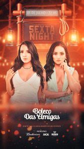 Story Show Sexta Night Boteco Das Amigas Flyer Social Media Psd