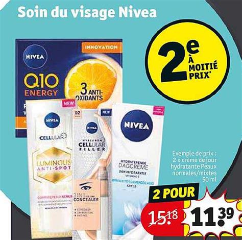 Promo Soin Du Visage Nivea Chez Kruidvat Icatalogue Fr