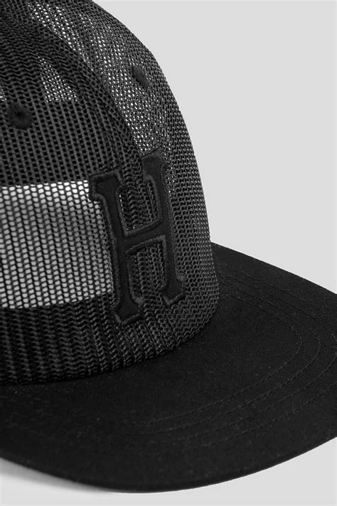 Huf Mesh H 6 Panel Hat Black Ht00732 Su23 Foosh