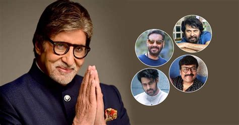 Amitabh Bachchan Turns From Prabhas To Ajay Devgn Celebs Pour In