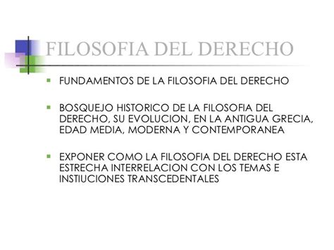 Filosofia Del Derecho