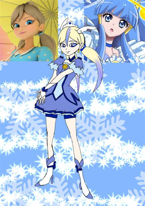 Miraculous Pretty Cure Aurora As Cure Beauty By Snowcat1993 On Deviantart