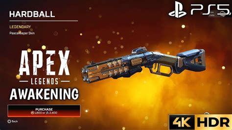 Hardball Peacekeeper Weapon Skin Apex Legends Awakening Collection