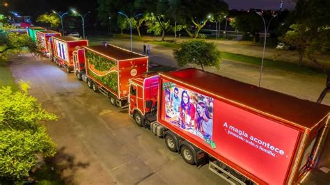 Caravana Iluminada de Natal da Coca Cola passa por Jundiaí nesta quarta