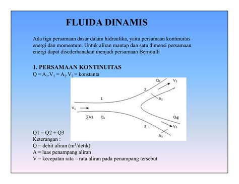 Contoh Soal Menghitung Debit Air Fluida Dinamis Tips And Solution