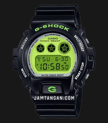 Casio G Shock Dw Rcs Dr Crazy Colors Digital Dial Black Resin Band