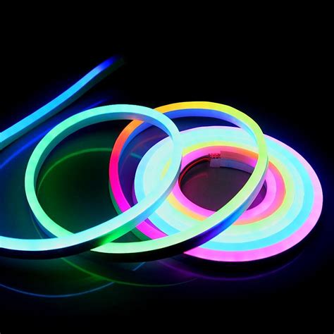 RGB WS2811 IC LED Full Color Flexible LED Neon Flex Rope Bar Light 5050