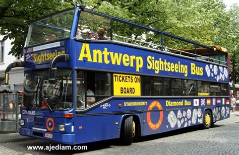 Visit Antwerp Hop On Hop Off Sightseeing Antwerp Diamond Bus Ajediam