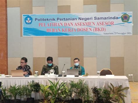 Politani Samarinda Gelar Pelatihan Dan Asesmen Beban Kerja Dosen Bkd