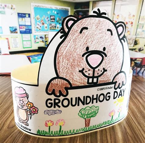 Free Groundhog Day Hat - Simply Kinder