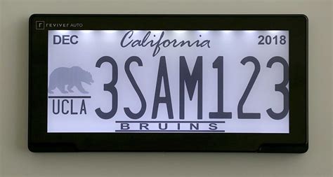 Californians Can Now Get Digital License Plates For Their Cars Heres