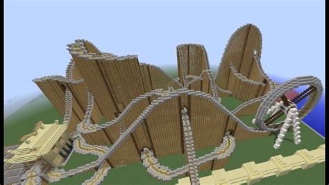 Minecraft Tutorial 1 RollerCoaster YouTube