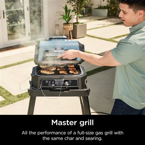 Ninja Og951 Woodfire Pro Connect Premium Xl Outdoor Grill And Smoker Bluetooth App Enabled 7 In