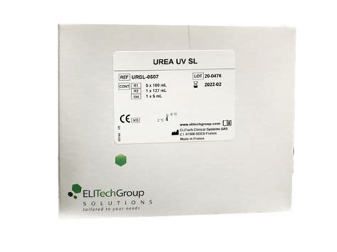 Kabla Reactivo Abierto UREA UV SL 5x125mL STD ELITECH