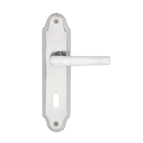 Fechadura Arouca Para Porta Interna Cromado 40mm Chave Simples Uno