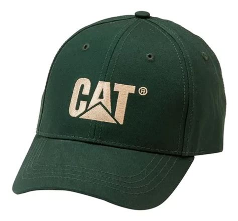 Gorra Cat Original Trucker Cachucha Caterpillar Verde Bordad Envío gratis