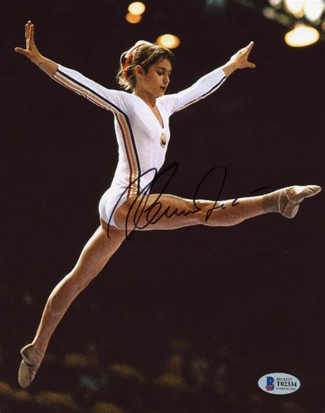 Nadia Comaneci Signed 8x10 Photo Beckett COA Barnebys