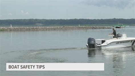 Law Enforcement Offers Boating Safety Tips