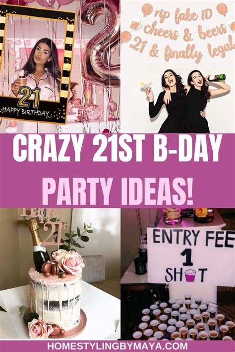 21 Unique Ideas For Your 21st Birthday Party To Have The