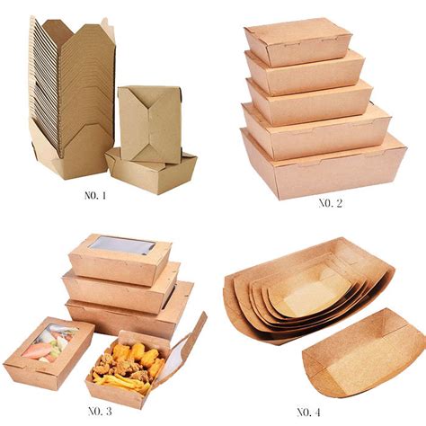 Take Away Food Boxes French Fries Fried Chicken Nuggets Carton Paper