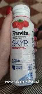 Ile Kcal Ma Jogurt Pitny Typu Islandzkiego Skyr Truskawka Fruvita