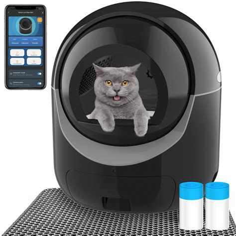 Self Cleaning Cat Litter Box App Control Automatic Cat Litter Box For